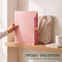 Porte-documents accordéon extensible A4 personnalisé en PP, 8 à 13 pochettes, fermeture à pression, organiseur de documents, dossier de classement pour entreprise, OEM ODM