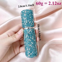 Vente en gros de flacons de parfum en strass de 10 ml, mini vaporisateur en verre, format voyage de luxe pour la vente en gros