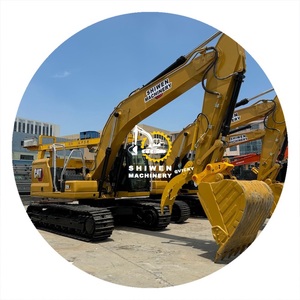 Excavatrice hydraulique d'occasion CAT 320gc pas chère, Caterpillar Digger CAT 320 Next Gen 8 rouleaux avec pouce hydraulique et attache rapide - Product Image 1