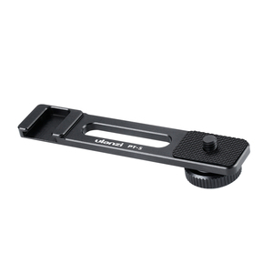 Ulanzi PT-5 Vlogging Microphone <span class=keywords><strong>Montage</strong></span> Stand Extension Bar Plaque avec Froid Chaussures 1/4 ''-20 Trépied Trou pour Sony A6400 Vidéo <span class=keywords><strong>Vlog</strong></span> - Product Image 4