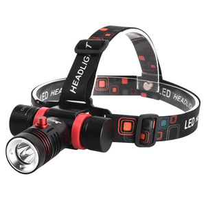 Lampe frontale de plongée L2 LED 2000mAh rechargeable Type-C, étanche, pour plongée en extérieur - Product Image 2