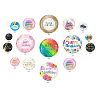Promo Spesial Balon Foil 18 Inch Happy Birthday Motif Bintang Pelangi untuk Dekorasi Pesta Ulang Tahun