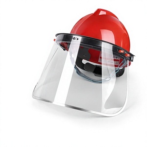 Schweißhelm-Sicherheitshalterung Modell 0003 Schützender PVC-Gesichtsschutz Schleif- und Stoßfestes Transparentes Visier Hochauflösend - Product Image 1