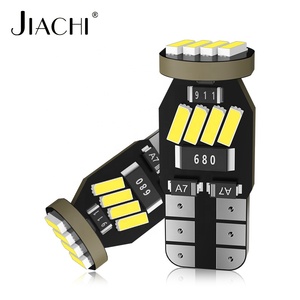 หลอดไฟ LED ชิป 2825 ยี่ห้อ JiaChi รุ่น Universal T10 W5W <span class=keywords><strong>168</strong></span> 194 501 สำหรับไฟภายในรถยนต์ ไฟโดม ไฟแผนที่  ไม่มีข้อผิดพลาดด้านขั้ว  ใช้ไฟ DC 12V - Product Image 2