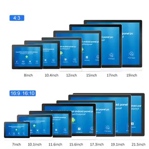 Touchthink 21,5 Дюймов Android промышленная панель ПК с сенсорным экраном 10 точек емкостный сенсорный экран, безвентиляторный RK3399 сенсорный экран все в одном компьютере