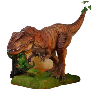 Dinosaure T-Rex animatronique de 6 m, modèle réaliste et mobile pour parcs à thème, parcs d'aventure et décoration de jardin avec options personnalisables - Product Image 1