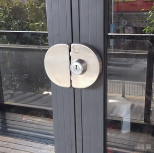 Serrure de porte centrale pratique en acier inoxydable, nouveau style chinois - Product Image 2