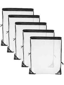 Bolsa de Viaje Transparente de Plástico, Impermeable, para Guardar Artículos de Playa, Mochila para Deportes al Aire Libre, Gran Venta - Product Image 3