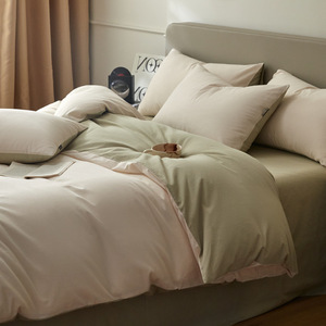 Bán buôn 100% cotton 4-mảnh bedding Set Đối với trang chủ và khách sạn Nguồn cung cấp - Product Image 2