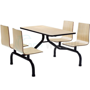 Grosir 4 bangku tempat duduk meja makan dan meja kantin kursi - Product Image 5