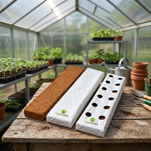 Sacs de culture / Plaques de coco Cocotronics, blocs de coco biodégradables, substrat de culture pour plantes, 100% naturel et organique - Product Image 3