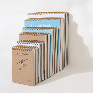 Libro de bocetos de 60 páginas de alta calidad respetuoso con el medio ambiente, tamaño A4 A5, espiral, dibujo en blanco, suministros de arte, libros, cuaderno de bocetos - Product Image 6