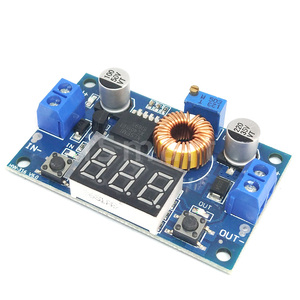 XL4015 5A công suất cao 75W DC-DC có thể điều chỉnh bước xuống mô-đun + LED có thể được hiệu chỉnh vôn kế mô-đun cung cấp điện - Product Image 2