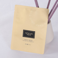 Petits sachets d'échantillons cosmétiques, sachets plats scellés sur 3 côtés pour les soins de la peau, lotion, crème