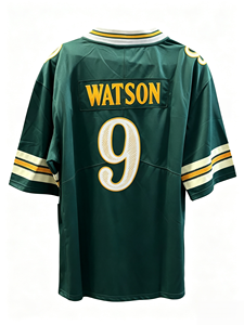 Qualité supérieure, cousu sur mesure, personnalisable # 9 WATSON # 85 KRAFT # 1 <span class=keywords><strong>PARSONS</strong></span> # 10 LOVE Maillot de football américain - Product Image 2