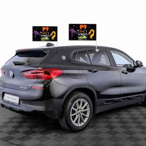 Drapeau de fenêtre de voiture sur le thème d'Halloween à prix avantageux, 12x18 pouces, logo personnalisé - Product Image 5