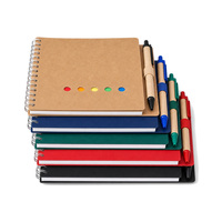 Lot de cahiers spirales inspirants 70 pages, cahier portable avec stylo pour cadeau d'appréciation des employés, école, usine