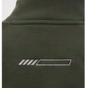 Dark Green Half Zip Sweatshirt Soft Cotton Fleece <b>Pullover</b> for Men Loose Fit Casual Streetwear Winter Warm Tops Collar <b>Jumper</b> - Product Image 4