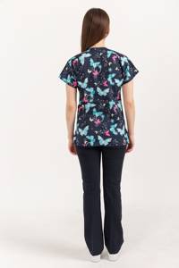 Set di Scrub per infermiere dentale medico estetista dentista farmacista dietista terapista uniforme per le donne - Product Image 5