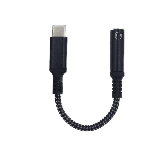 USB Type C to 3.5mm Aux Adapter Type-c USB C to 3.5 Jack Audio Cable Earphone Cable Converters Headphone Adapter Digital Version