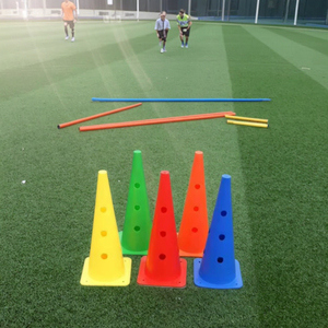 Meilleur Vente en Gros de Haute Qualité Taille Personnalisée Football Agilité Entraînement Doux Écologique Marqueur Cône 9 Pouces Football Entraînement de Vitesse - Product Image 5