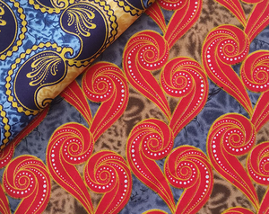 מדגם אפריקאי חינם קיטנג' עיצוב שעוות ג'אווה 100% כותנה הדפסי שעוות בד אפריקאי לשמלות - Product Image 2