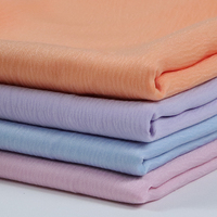 Tissu tissé de Spandex de polyester de rayonne respirante et antistatique, tissu de crêpe d'acétate de pantalon de robe de robe de chemise 150gsm