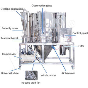 Máquina para Hacer Café <span class=keywords><strong>Soluble</strong></span> en Polvo HNOC, Secador por Atomización de 100 kg para Leche de Cabra - Product Image 3
