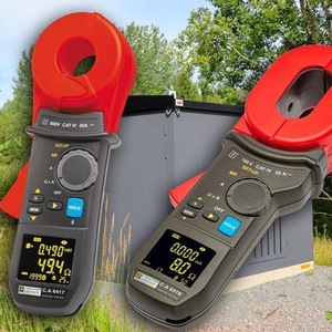 Testeur de résistance de mise à la terre à pince TR Electronic CA6416, 0 à 2000 Ohm, mesureur de boucle numérique 500V 0 à 10A, précision 0,05% - Product Image 3