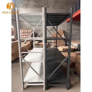 Kệ có thể điều chỉnh kim loại boltless kệ và kệ kho lưu trữ nhiệm vụ trung bình kim loại giá kệ - Product Image 2