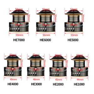 Carrete de <span class=keywords><strong>Pesca</strong></span> de Metal, carrete giratorio de <span class=keywords><strong>Pesca</strong></span> de carpa, aparejos de <span class=keywords><strong>Pesca</strong></span> - Product Image 4