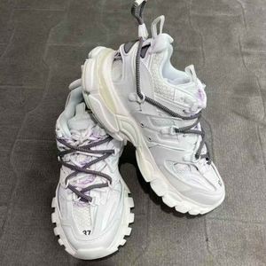 Chaussures de sport décontractées de luxe de haute qualité pour hommes et femmes, marque originale de créateur, modèle Track 3.0 avec fermeture éclair, collection automne authentique. - Product Image 4