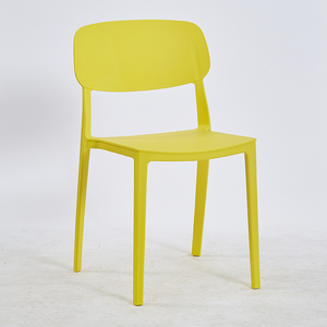 <span class=keywords><strong>Sillas</strong></span> de jardín apilables de salida de colores OEM modernas para el hogar, <span class=keywords><strong>sillas</strong></span> de comedor de restaurante de plástico PP - Product Image 2