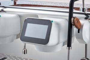 Macchina da Caffè Espresso Professionale Commerciale in Acciaio Inossidabile a Doppia Pressione con Supporto OEM e Doppio Manometro per Bar e Ufficio - Product Image 4