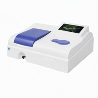 Spectrophotomètre UV-VIS Aoda 752N Plus à écran tactile 7 pouces, instrument analytique de précision de laboratoire à faisceau partagé, vente en gros