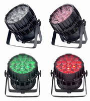 Projecteur PAR LED RGBW étanche IP65 300W DMX512 avec zoom, stroboscope et effet wash pour éclairage de scène et de fête en extérieur