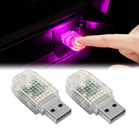 Mini Lampe d'Ambiance USB Tactile Colorée, Neuve, pour Toutes les Scènes