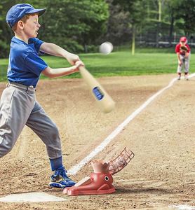 New Indoor Outdoor Sports Children <b>Baseball</b> Toy Machine Foot Pedal Kids <b>Baseball</b> Launcher Toys - Product Image 5