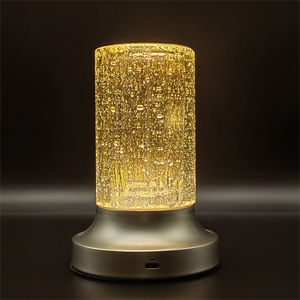 Nhà Máy Trực Tiếp Pha Lê <span class=keywords><strong>LED</strong></span> Bảng Đèn Kim Loại Cơ Sở Ánh Sáng Ban Đêm Với Cảm Ứng Dimmer Và Loại C Cho Phòng Khách Ánh Sáng Ban Đêm Đèn - Product Image 1