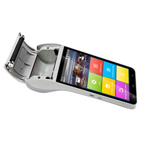 Terminal Point de Vente Portable ZCS Z91 Android 11 GMS NFC avec Imprimante de Billets