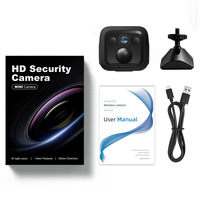 Cámara de Seguridad Inalámbrica Wi-Fi B01 HD 1080p 1-5MP de Bajo Consumo para el Hogar, Visión Nocturna, Almacenamiento en la Nube, Batería de Gran Capacidad, Tarjeta TF - Vista de Águila