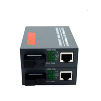 Convertidor de Medios de Fibra Monomodo y Multimodo Gigabit 1 Fibra 4 RJ45 10/100/1000M TP-Link para FTTH 20km