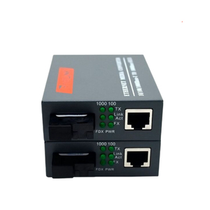 <span class=keywords><strong>Convertisseur</strong></span> de média fibre optique monomode multimode Gigabit 1 fibre 4 RJ45 10/100/1000M <span class=keywords><strong>TP</strong></span>-<span class=keywords><strong>Link</strong></span> pour FTTH 20km - Product Image 2