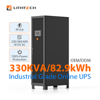 Alimentations sans interruption à grand onduleur 330kva 300kva 500kva 1000kva Systèmes d'alimentation de secours en ligne