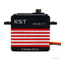 Moteur CC sans balais KST MS815, entièrement métallique, numérique, haute tension, couple élevé, 20 kg, haute vitesse, 0,07 seconde, servo pour hélicoptère RC