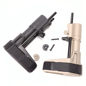 BPDW Nylon Taktische Rückenstütze mit Kurzer Auslegerung, Teleskopdesign, MOLLE & Schnellverschluss-Funktionen - Product Image 3