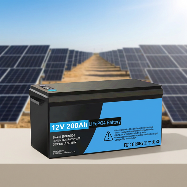 OEM ODM 12V 200Ah 300Ah 100Ah LiFePO4 Solid State Battery Pack 6000 Cycles 2560Wh 5-Year Warranty for Home Appliances Power