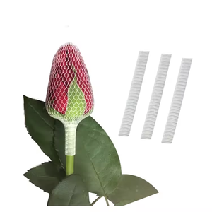 Groothandel Pe/Pp Rozenknop Beschermnetzak Op Maat Gesneden En Gegoten Plastic Gaasbedekking Voor Rozenknoppen - Product Image 3