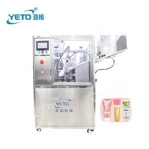 Yeto Ultrasonic Soft Tube Filling and Sealing Machine Cosmetic Cream Paste Facial Cleaner Tube Filling and Sealing Machine
