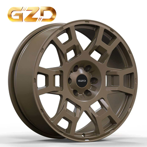 Ruedas para Automóviles de Pasajeros GZD a <span class=keywords><strong>Precio</strong></span> Económico, Ruedas Forjadas Personalizadas de 16-24 Pulgadas 8*165.1 para <span class=keywords><strong>Jeep</strong></span> Wrangler Ford <span class=keywords><strong>Bronco</strong></span>, Ruedas Todoterreno - Product Image 1